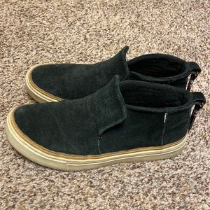 Toms Paxton Black Slip On Shoe